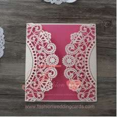 Unique Laser Cut Wedding Invitation Cards Design